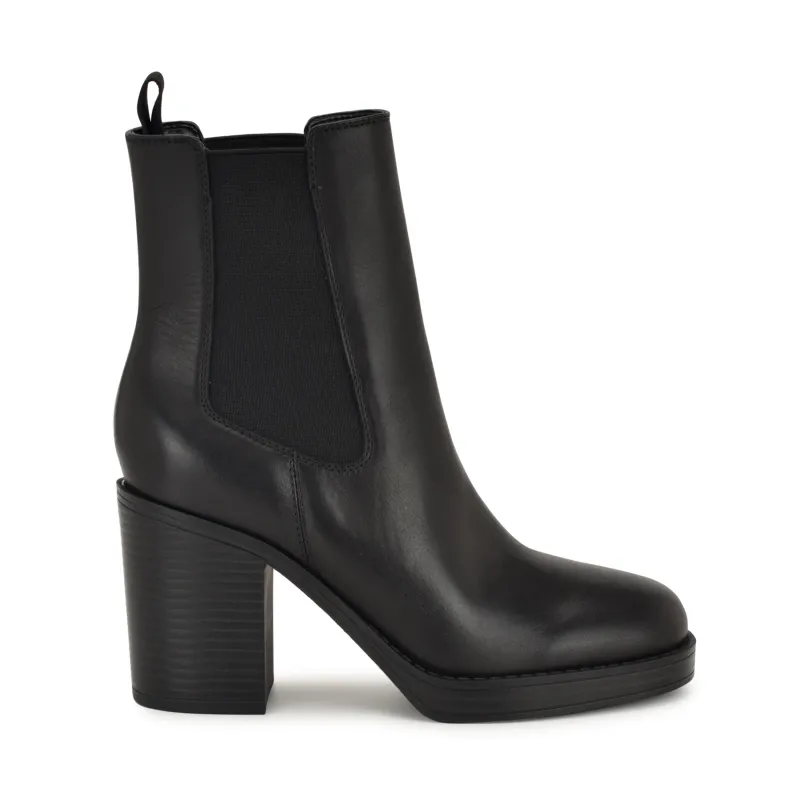 Hollin Ankle Leather Booties sold by Nine West