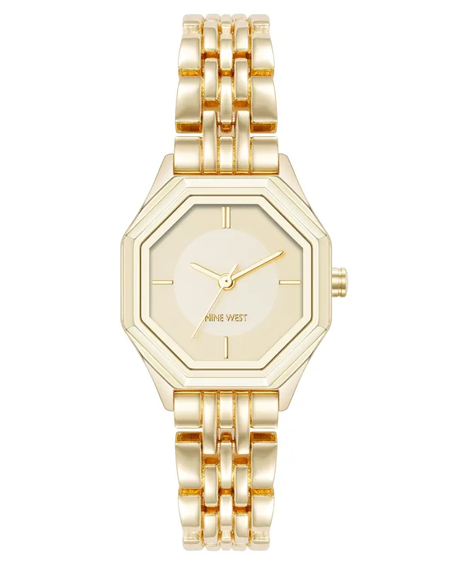 Timeless Octagonal Case Bracelet Watch sold by Nine West