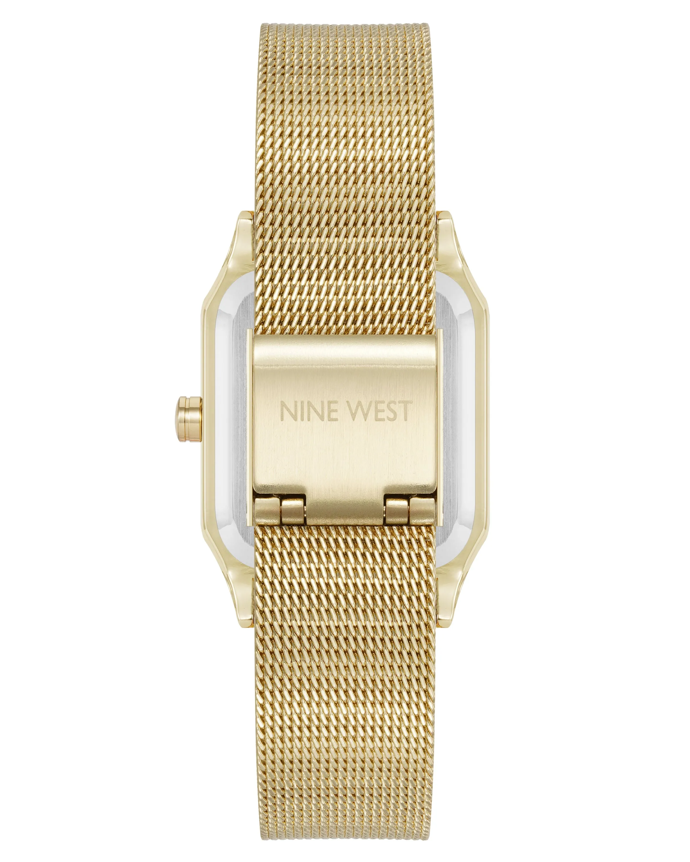 Octagonal Case Mesh Bracelet Watch sold by Nine West product image thumbnail 2