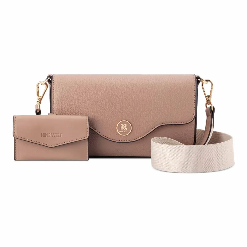 Nalini Mini Flap Crossbody with Card Case sold by Nine West