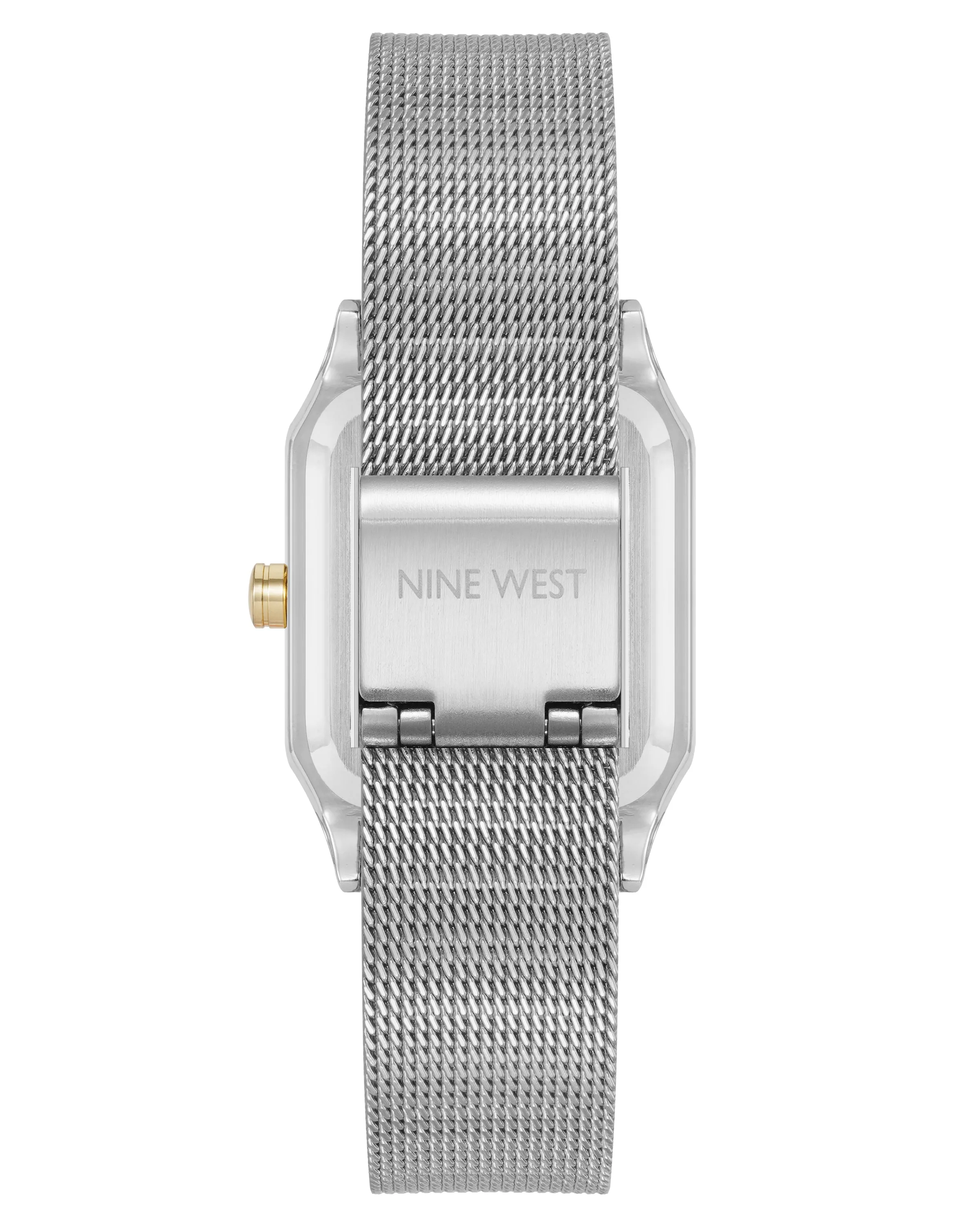 Octagonal Case Mesh Bracelet Watch sold by Nine West product image thumbnail 2