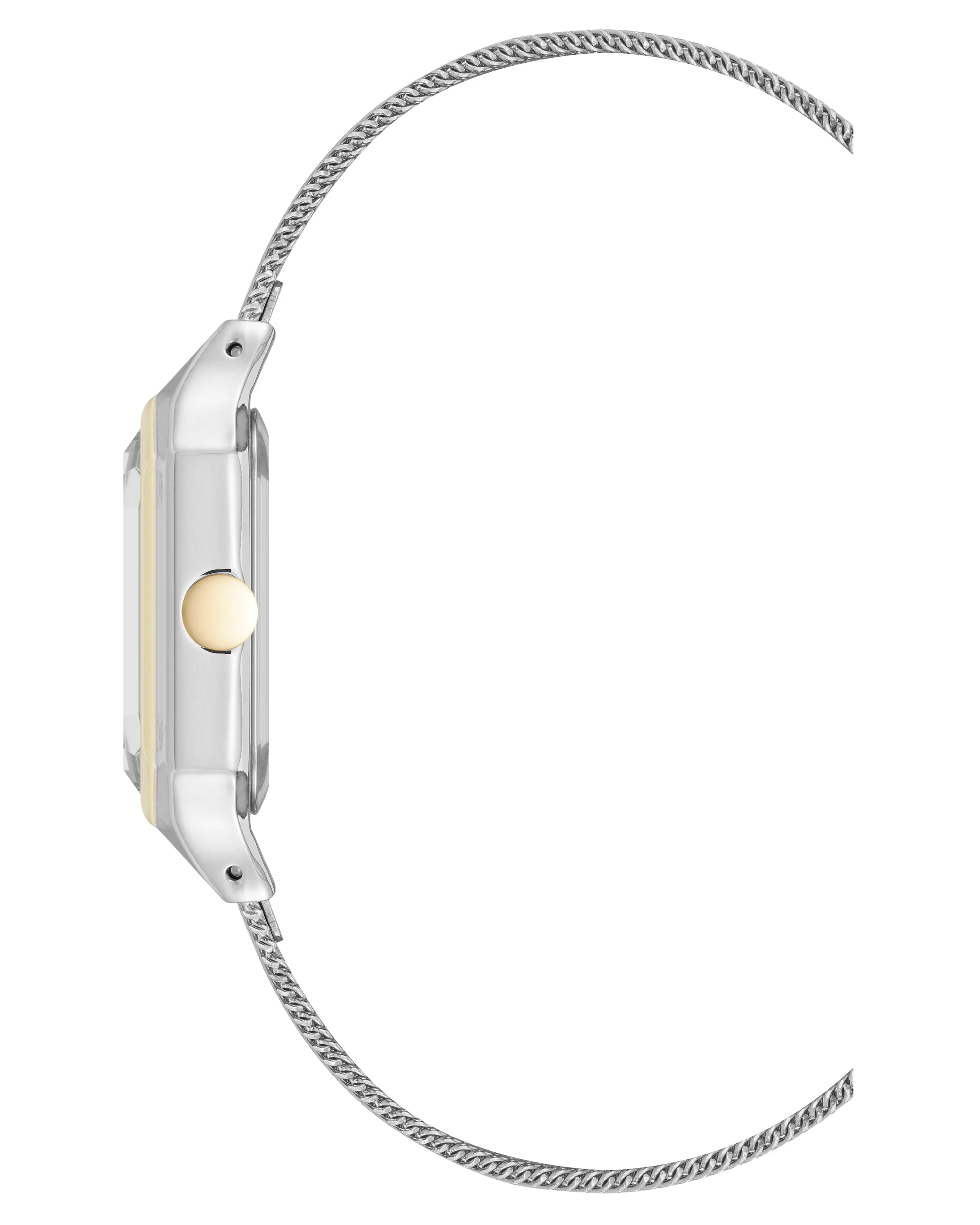 Octagonal Case Mesh Bracelet Watch sold by Nine West product image thumbnail 3