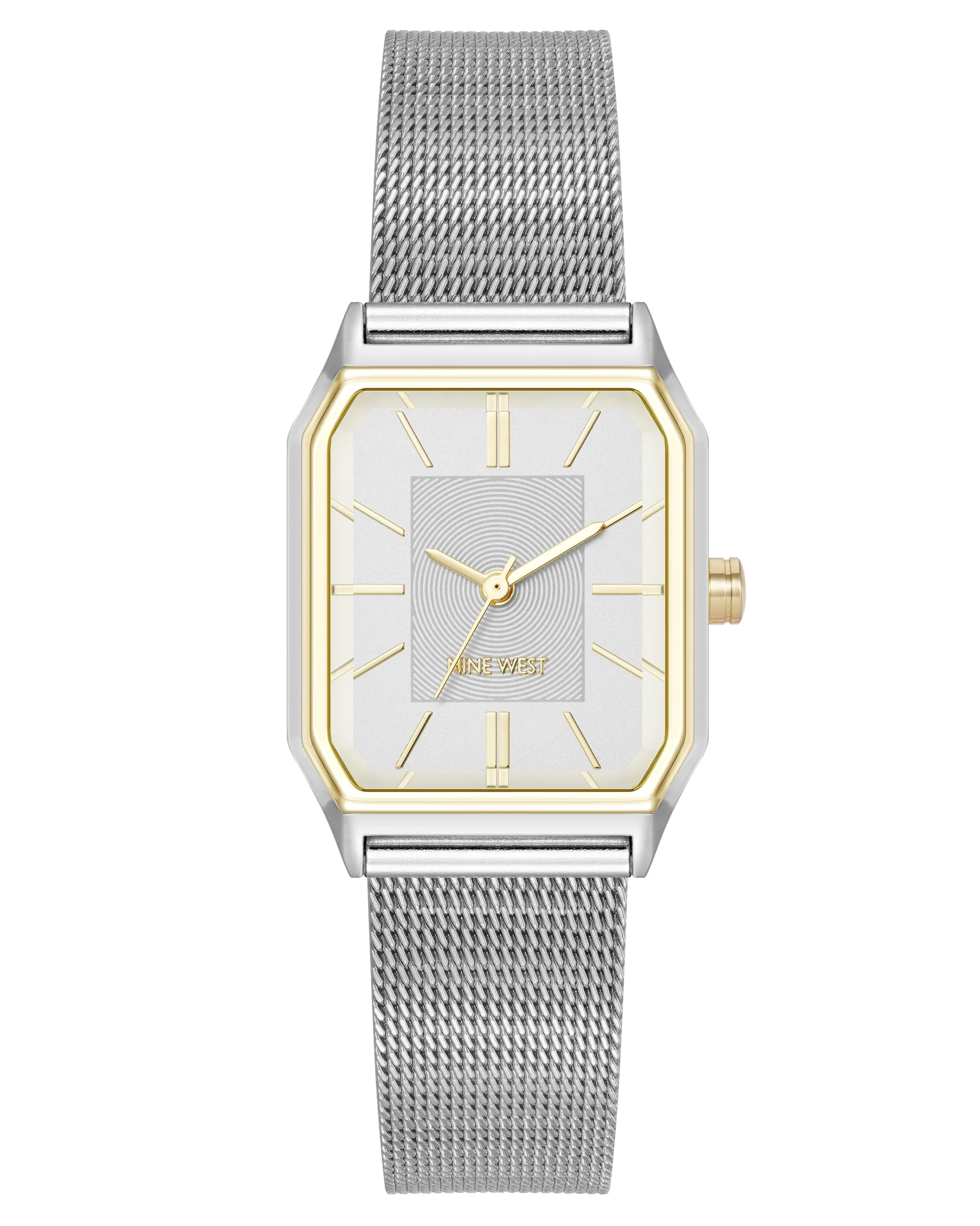 Octagonal Case Mesh Bracelet Watch sold by Nine West