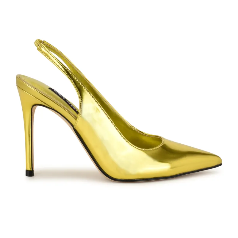 Feather Pointy Toe Slingback Pumps sold by Nine West