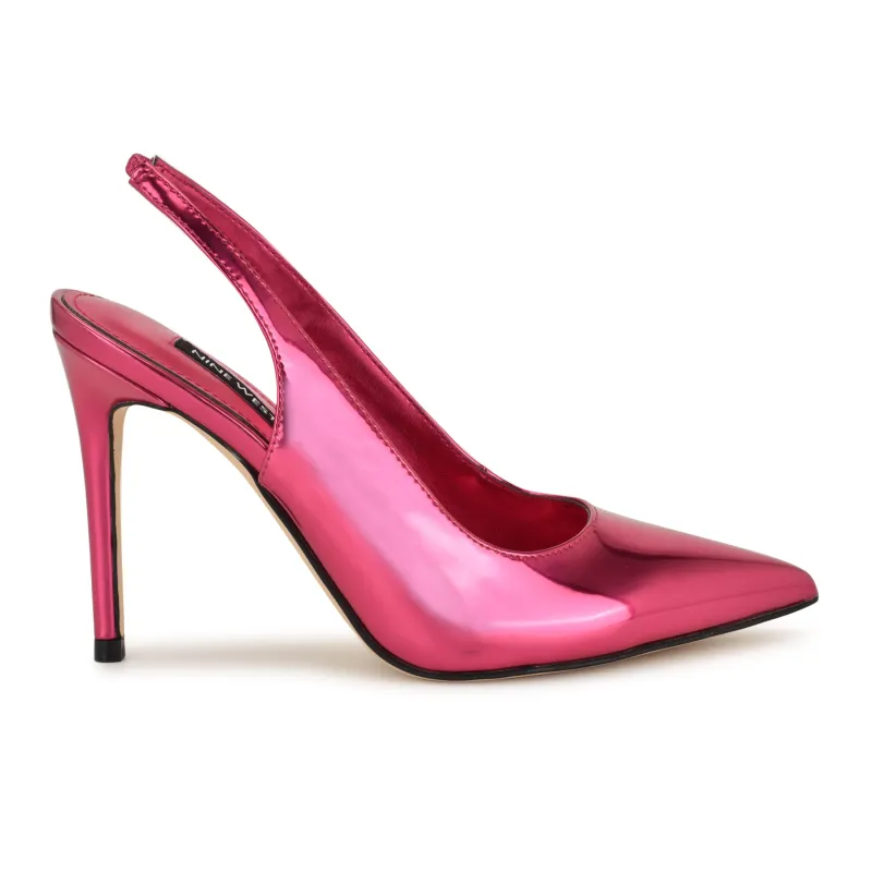 Feather Pointy Toe Slingback Pumps sold by Nine West
