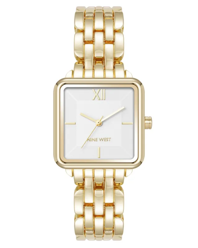 Elegant Square Case Bracelet Watch sold by Nine West