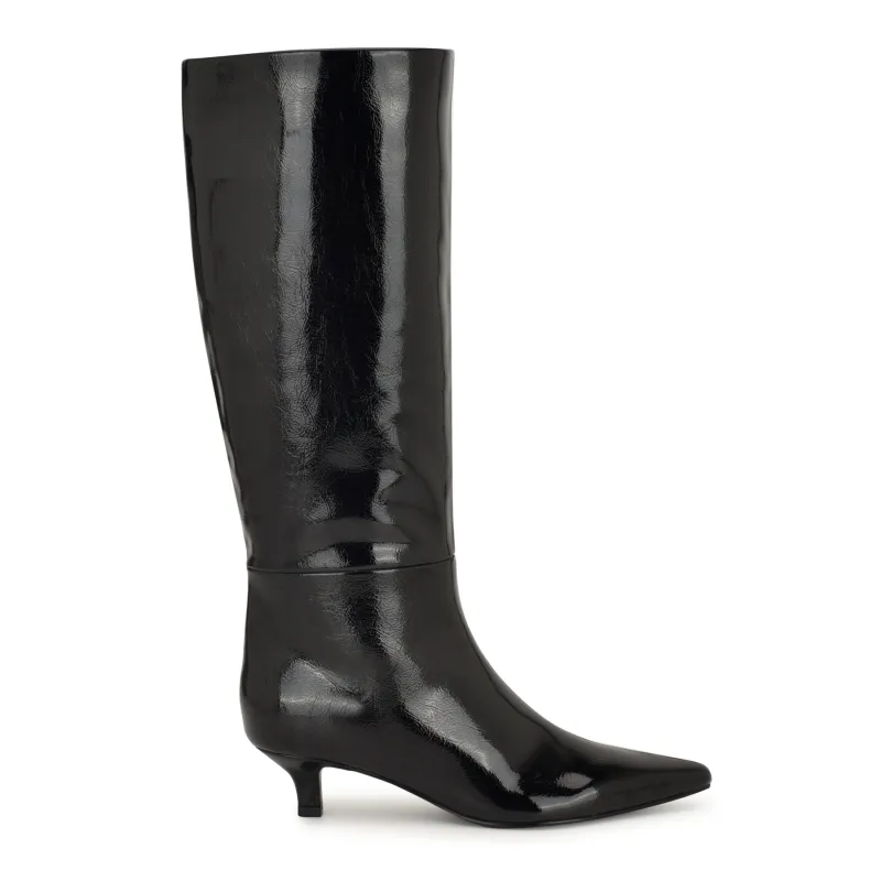 Willa Kitten Heel Boots made by Nine West