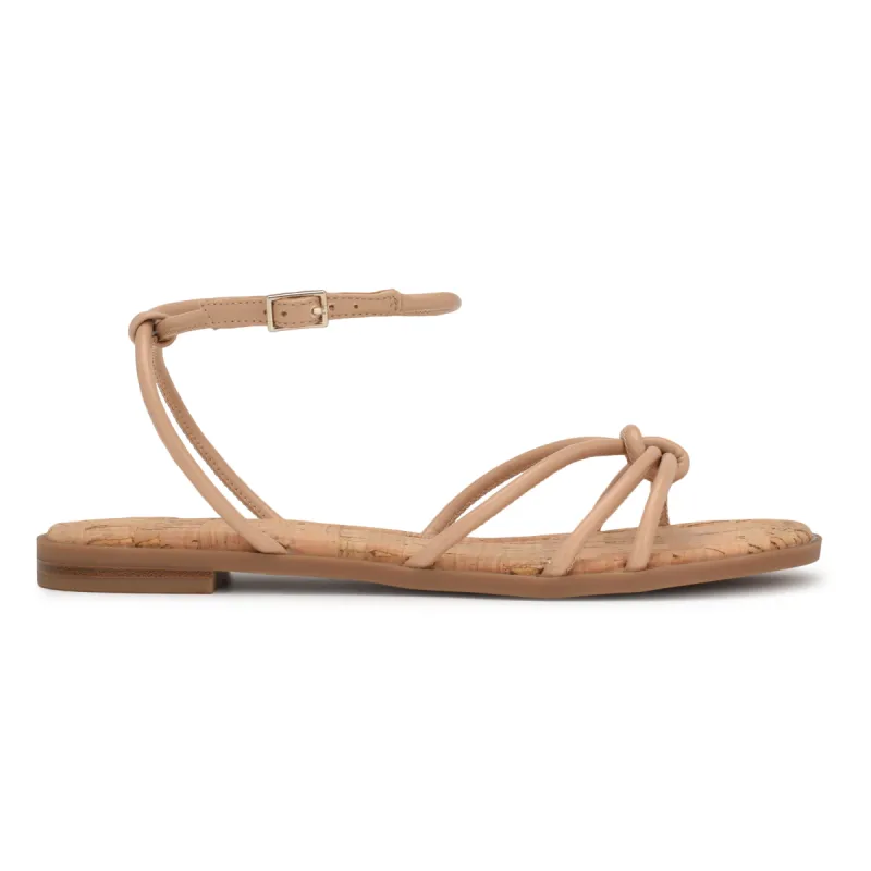 Hanklee Ankle Strap Flat Sandals sold by Nine West