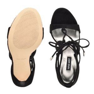 Mindi Ankle Wrap Heeled Sandals sold by Nine West