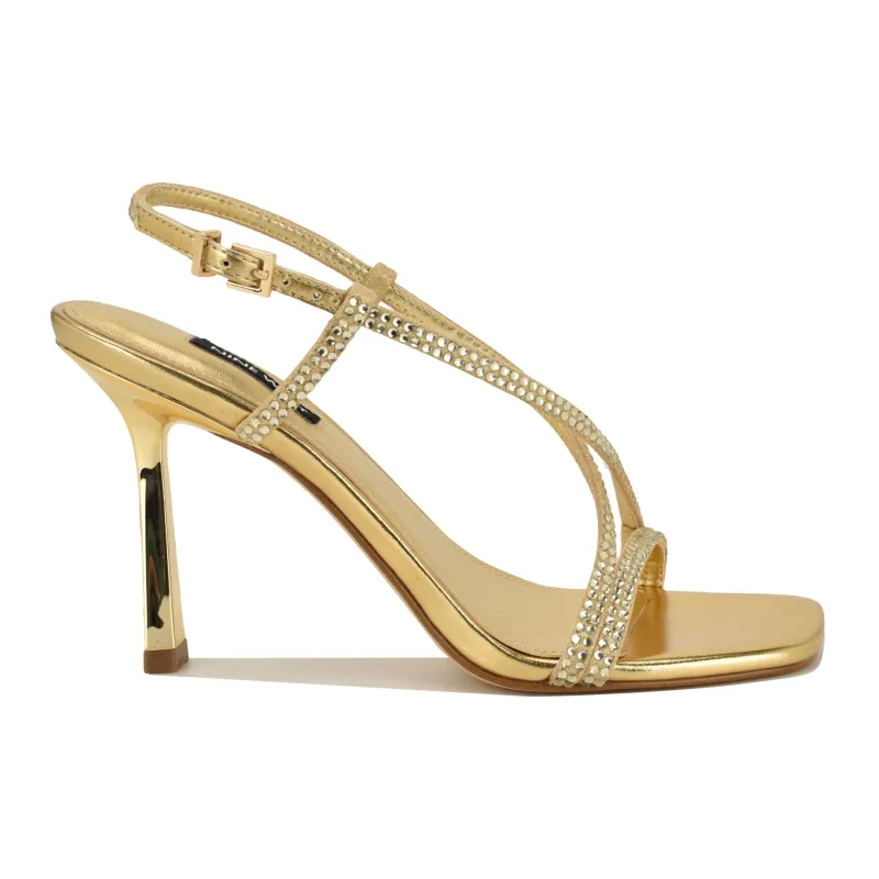 Vallan Strappy Rhinestone Sandals sold by Nine West
