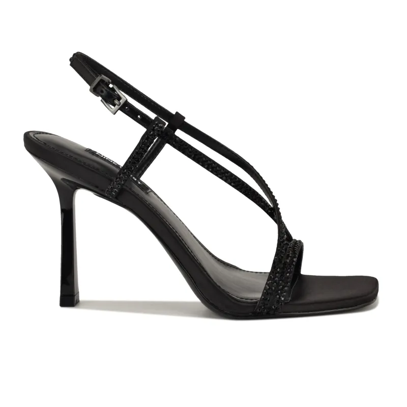 Vallan Strappy Rhinestone Sandals sold by Nine West