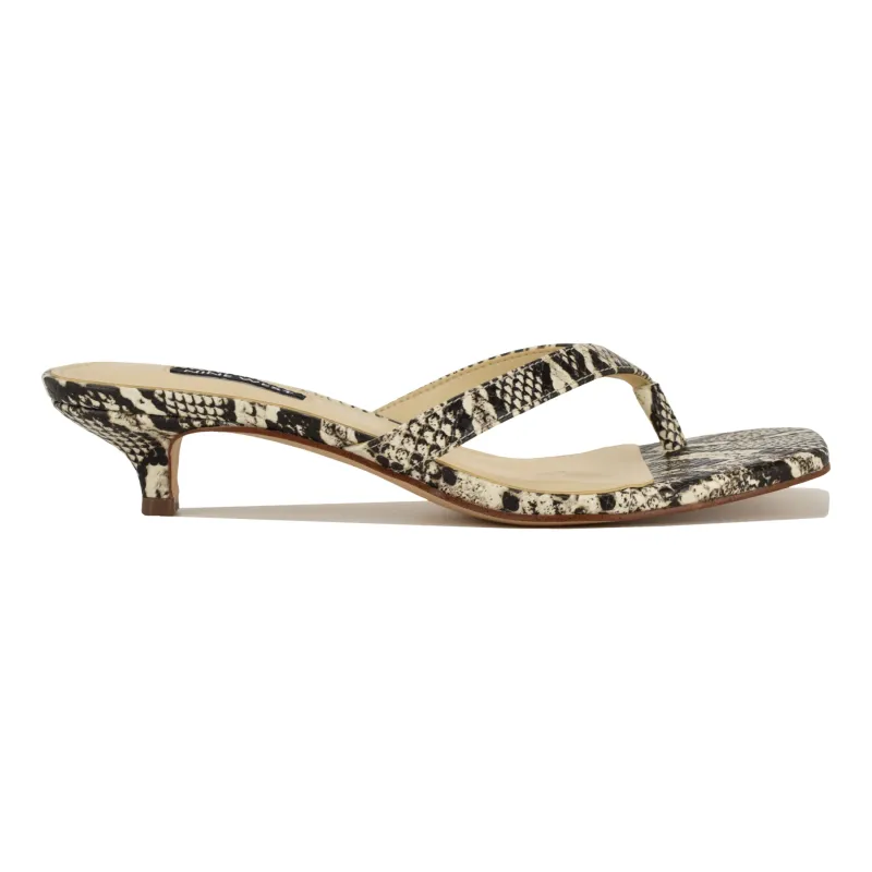 Cassa Thong Kitten Heel Sandals sold by Nine West
