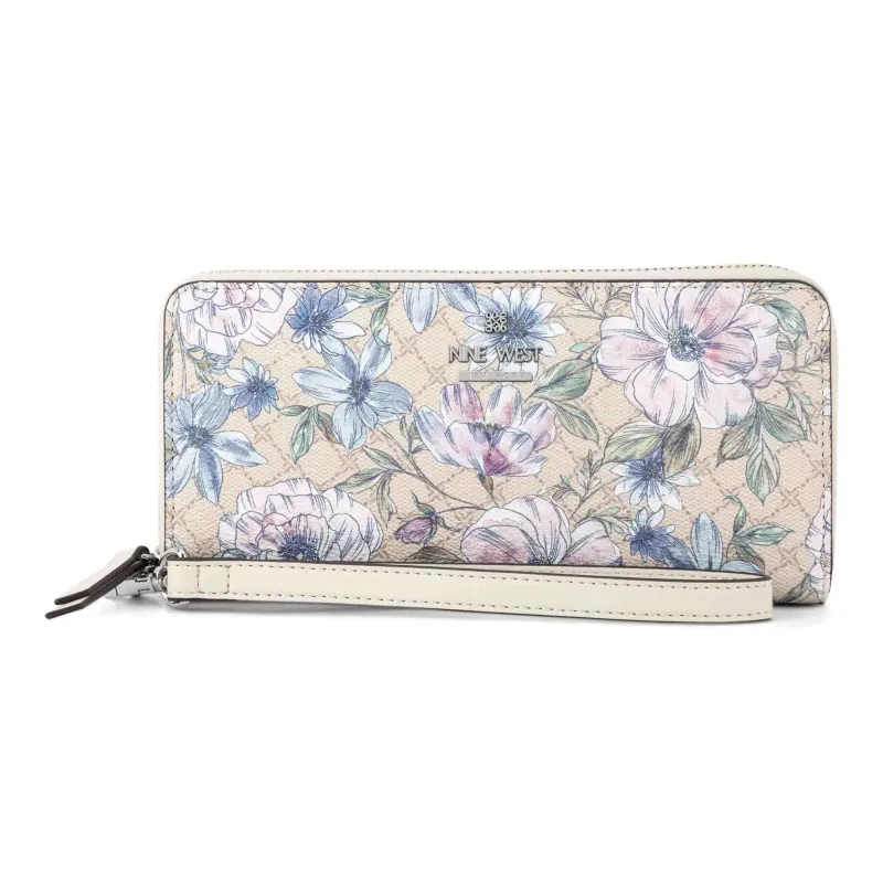 Luela Zip Around With Wristlet made by Nine West