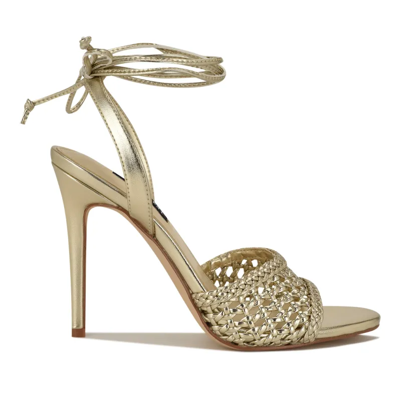 Merta Ankle Wrap Woven Sandals sold by Nine West