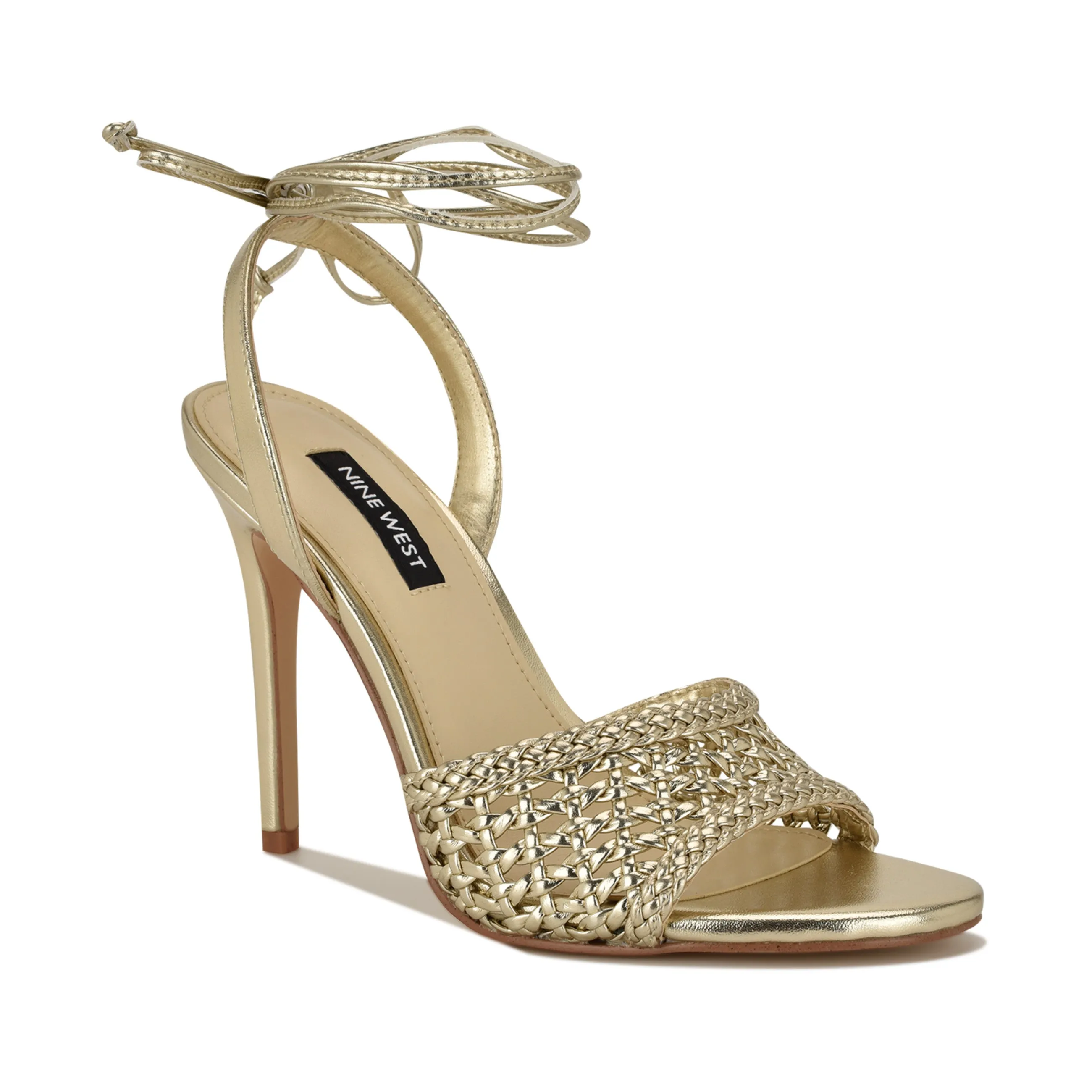 Merta Ankle Wrap Woven Sandals sold by Nine West product image thumbnail 2