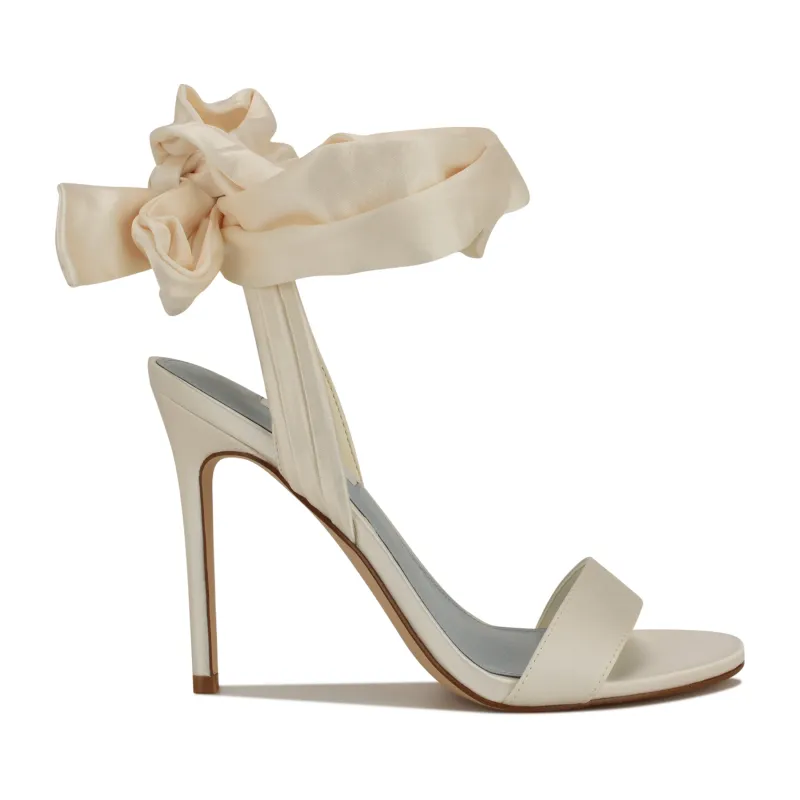 Maddie Ankle Wrap Sandals made by Nine West