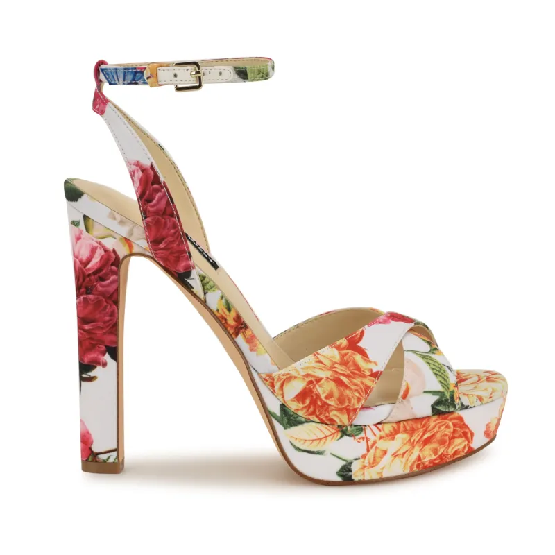 Wilda Platform Sandals made by Nine West
