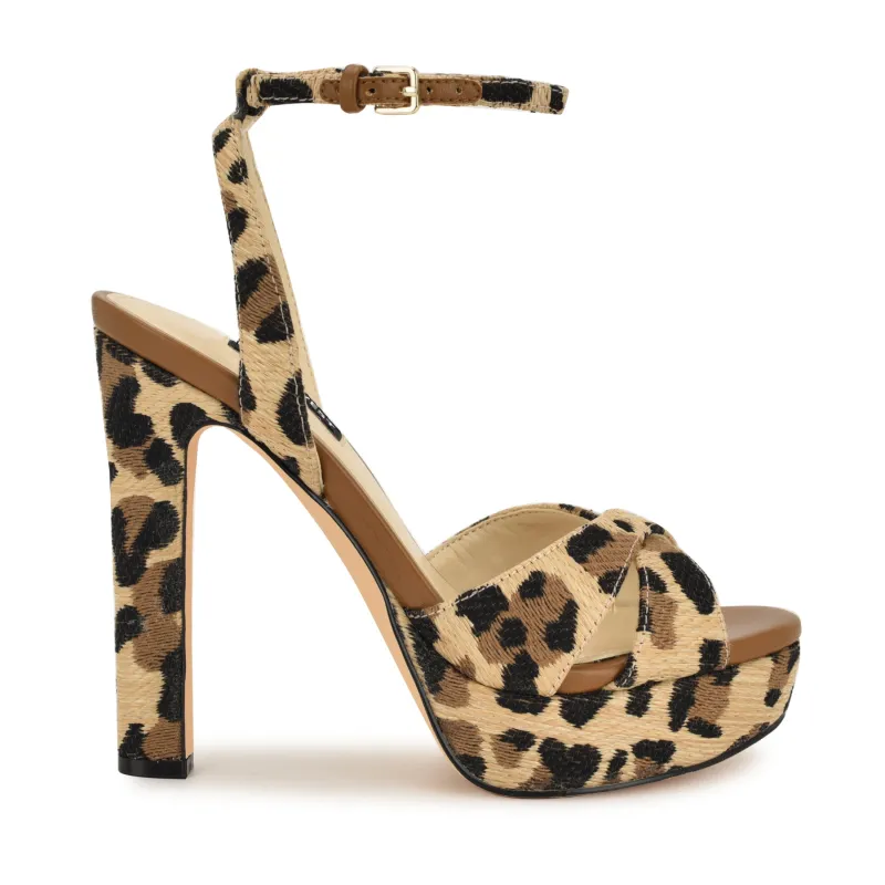 Wilda Platform Sandals made by Nine West