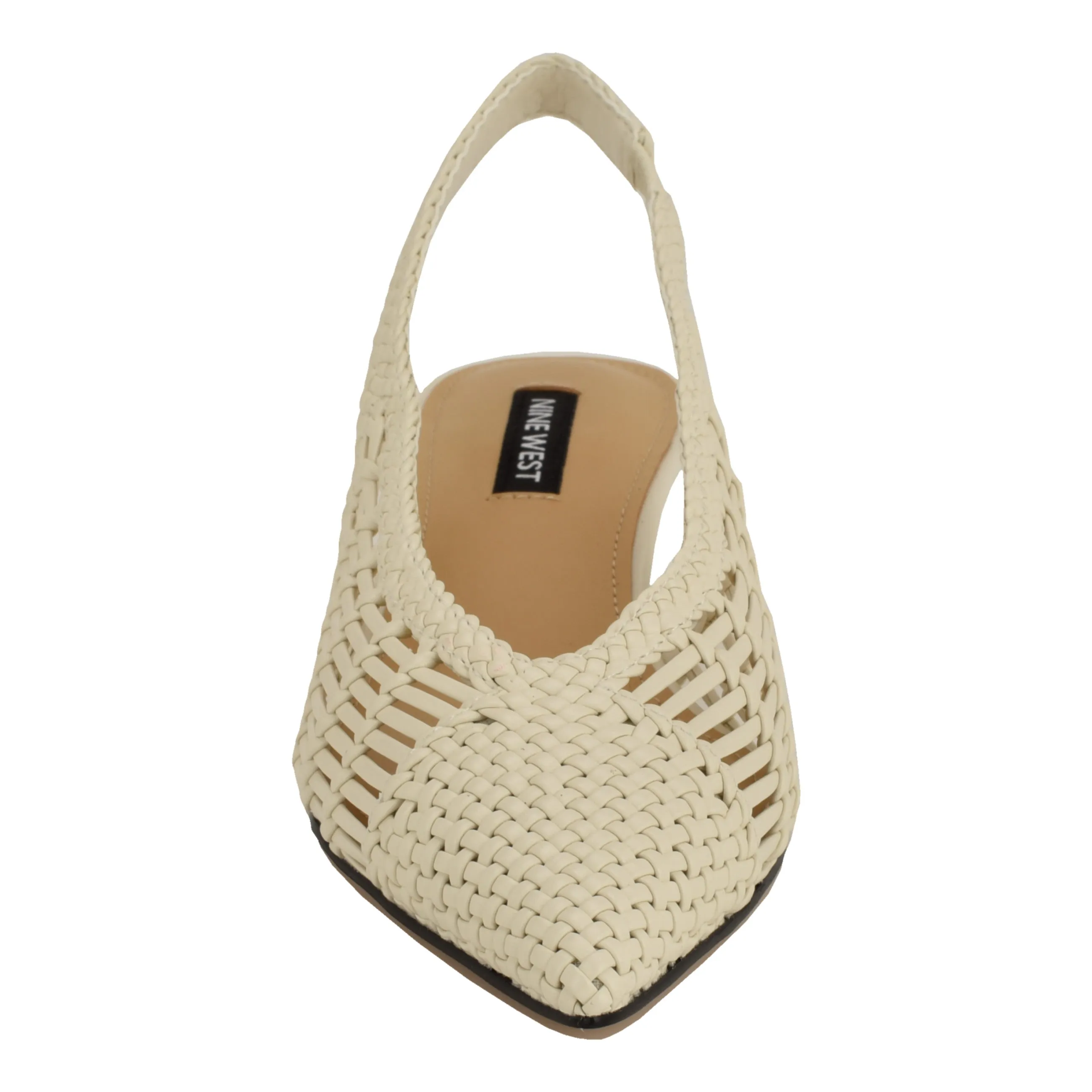 Edela Woven Kitten Heel Slingback Pumps sold by Nine West product image thumbnail 3