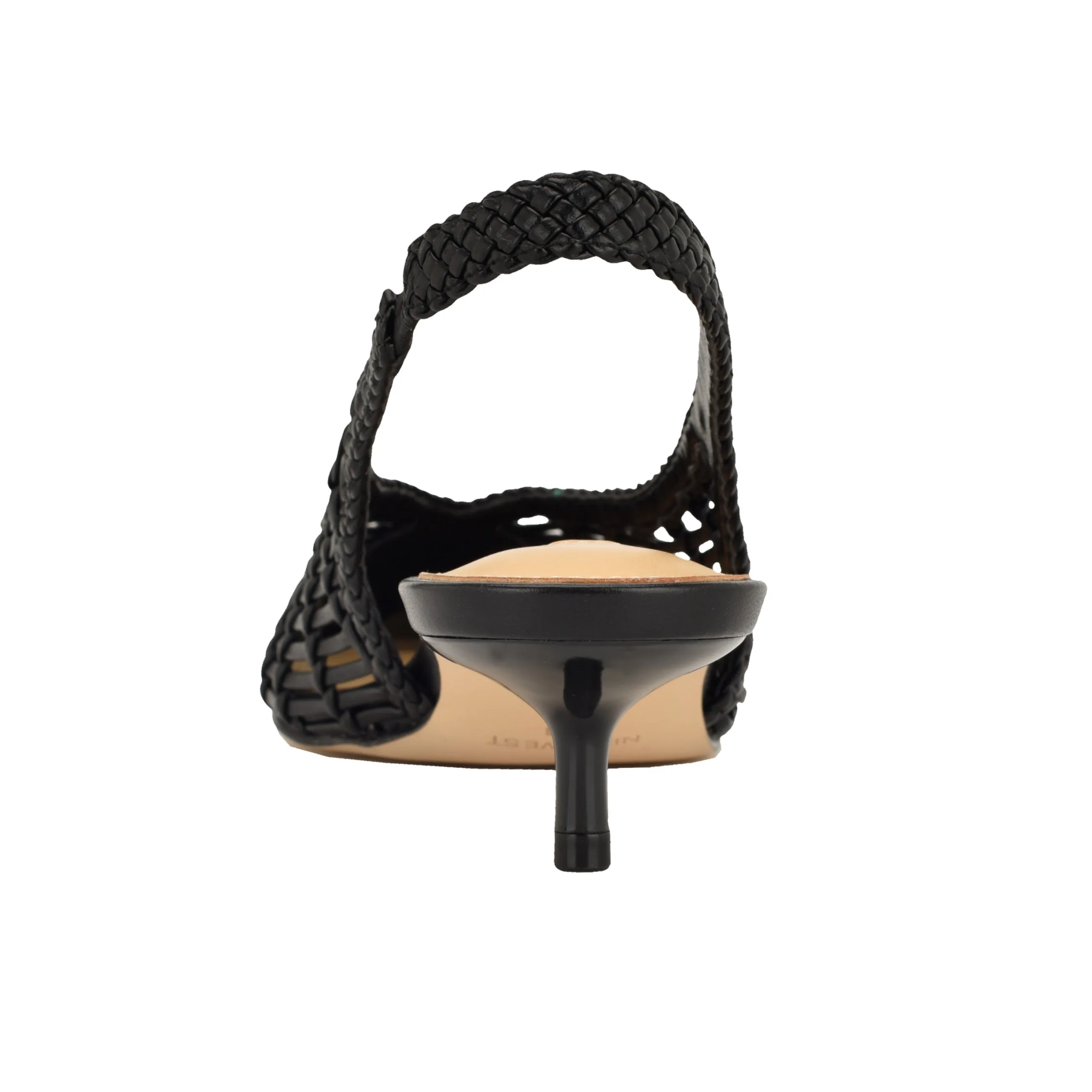 Edela Woven Kitten Heel Slingback Pumps sold by Nine West product image thumbnail 4