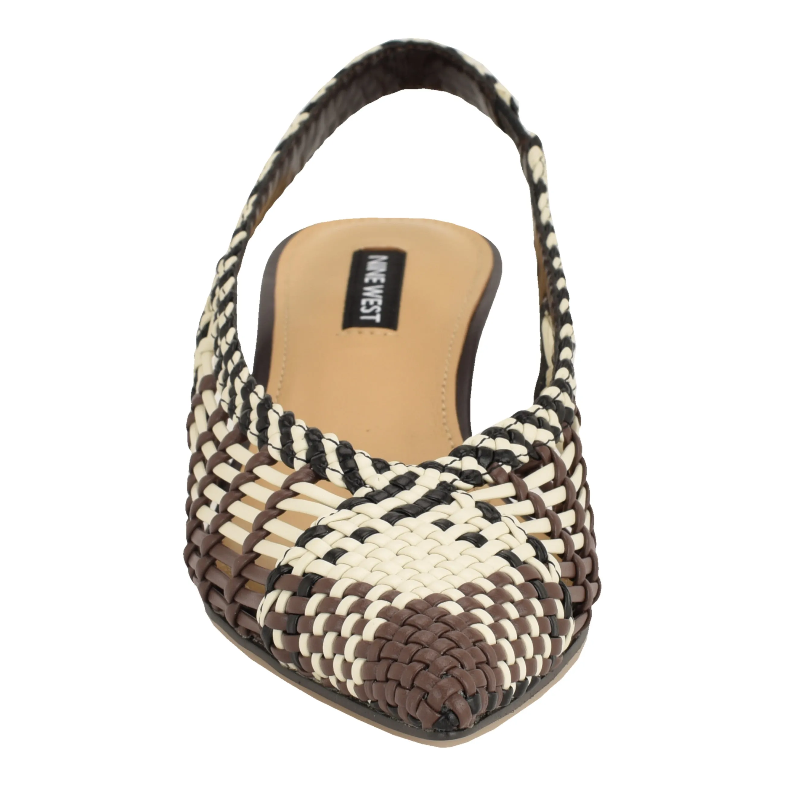 Edela Woven Kitten Heel Slingback Pumps sold by Nine West product image thumbnail 3