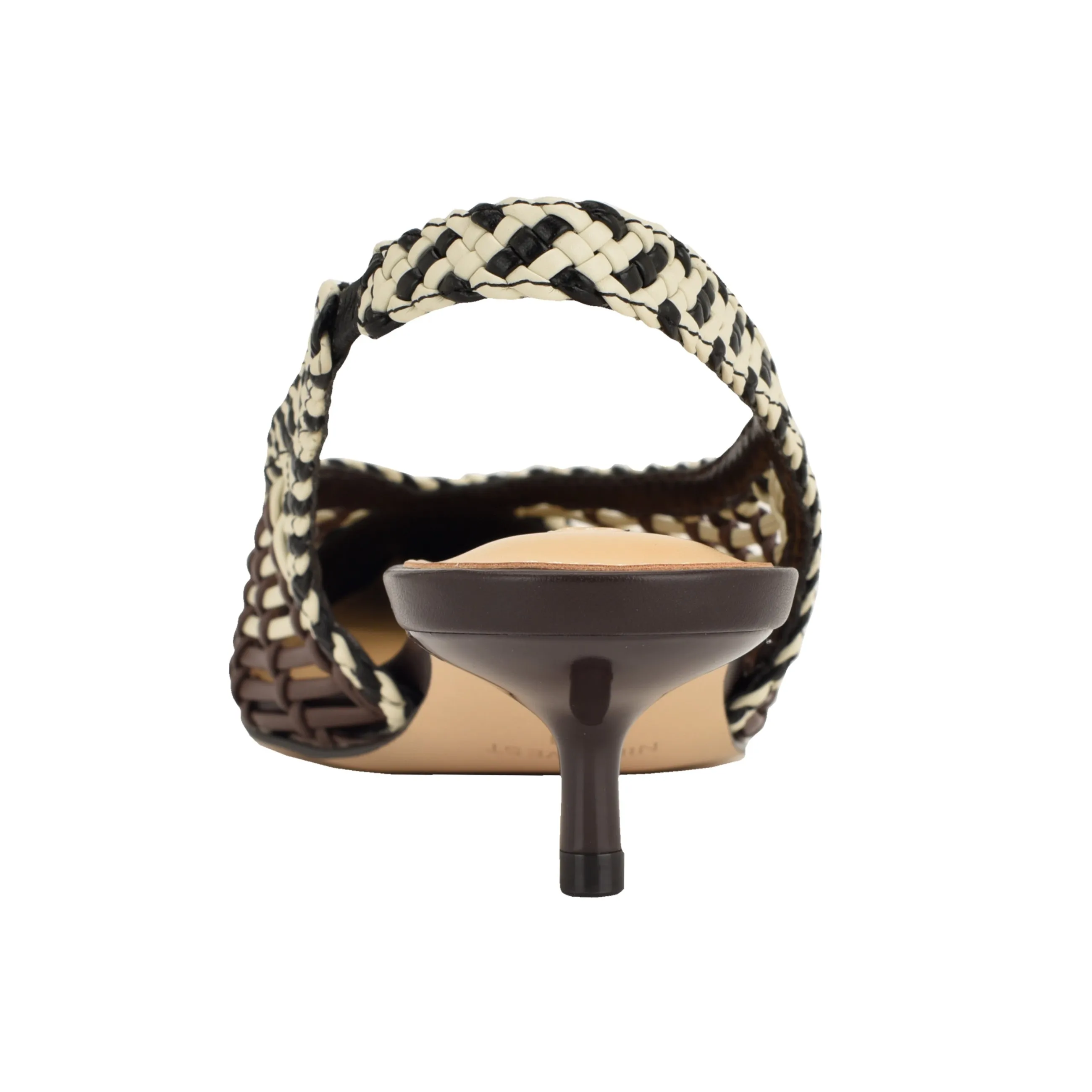 Edela Woven Kitten Heel Slingback Pumps sold by Nine West product image thumbnail 4