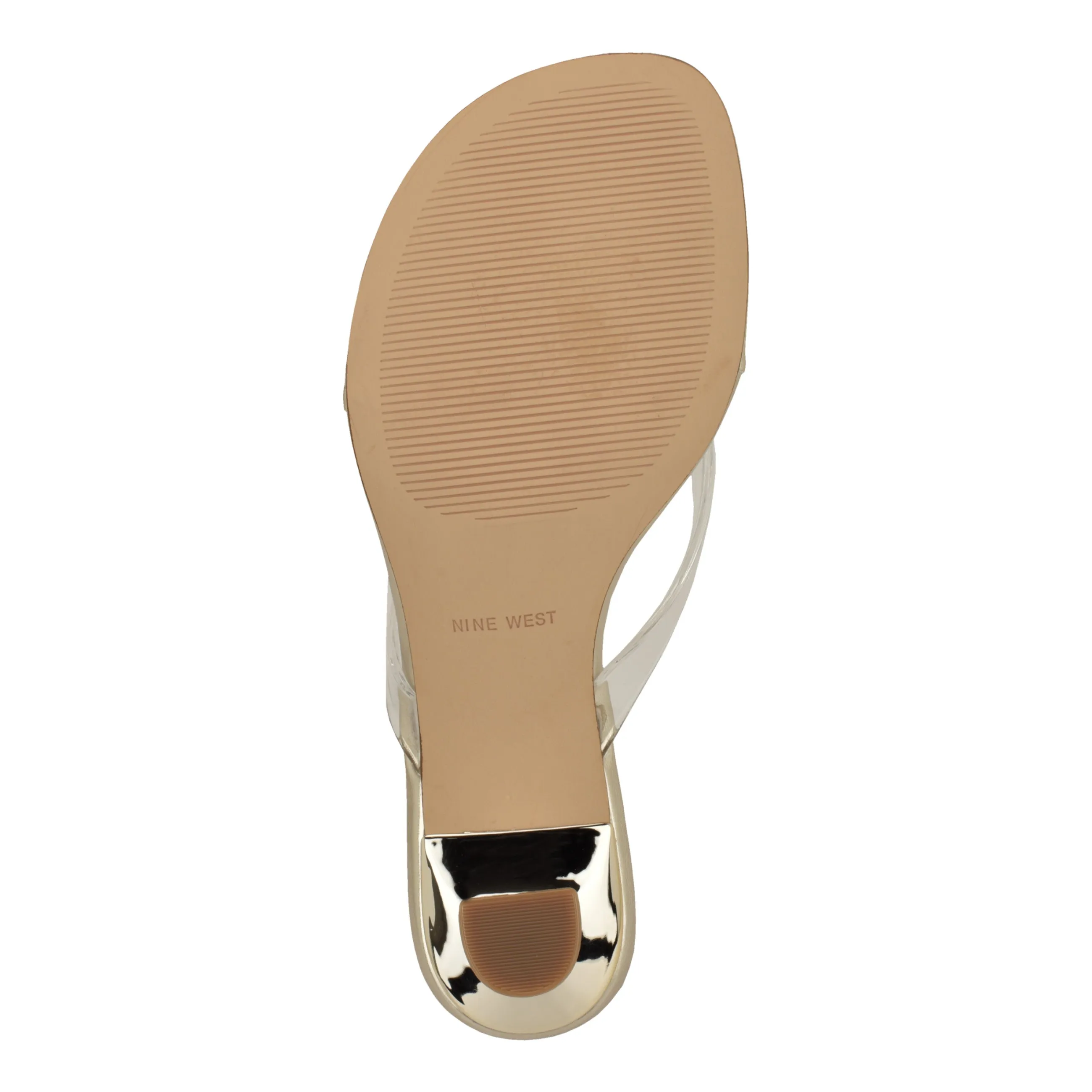 Crisee Heeled Jelly Thong Sandals sold by Nine West product image thumbnail 5