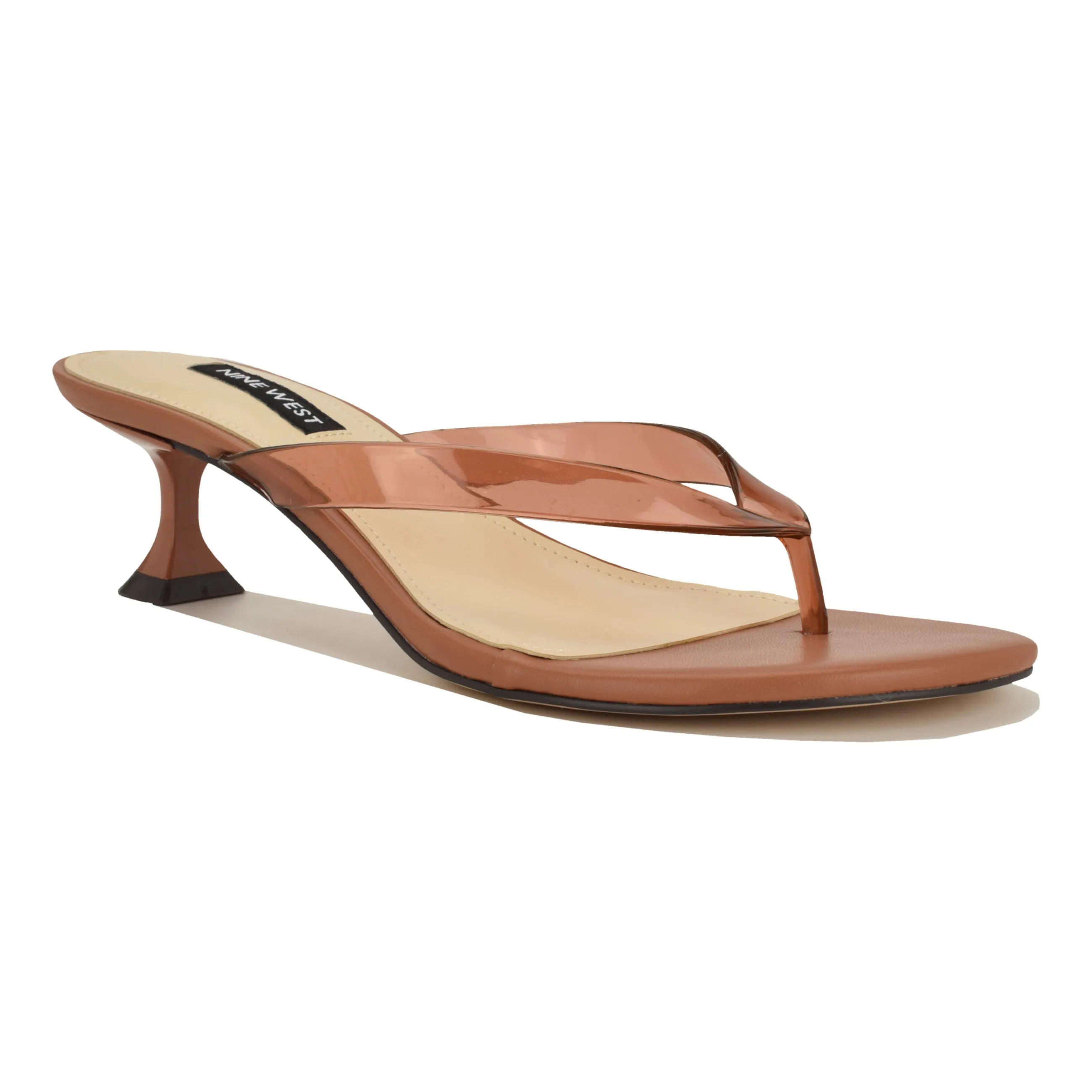 Crisee Heeled Jelly Thong Sandals sold by Nine West product image thumbnail 2