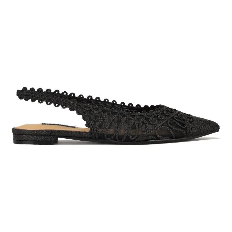 Jovias Woven Slingback Flats sold by Nine West