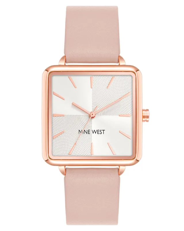 Square Case Smooth Strap Watch sold by Nine West