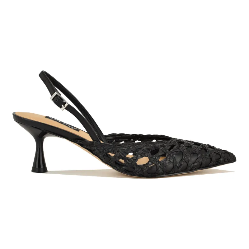 Randela Woven Slingback Pumps sold by Nine West