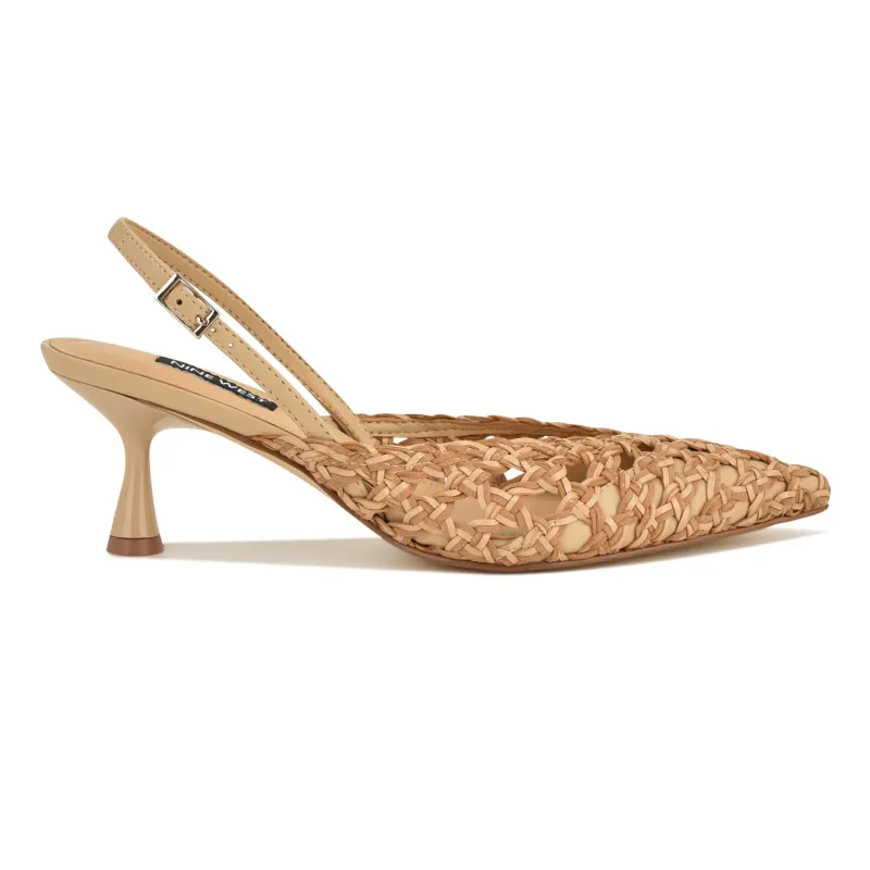 Randela Woven Slingback Pumps sold by Nine West