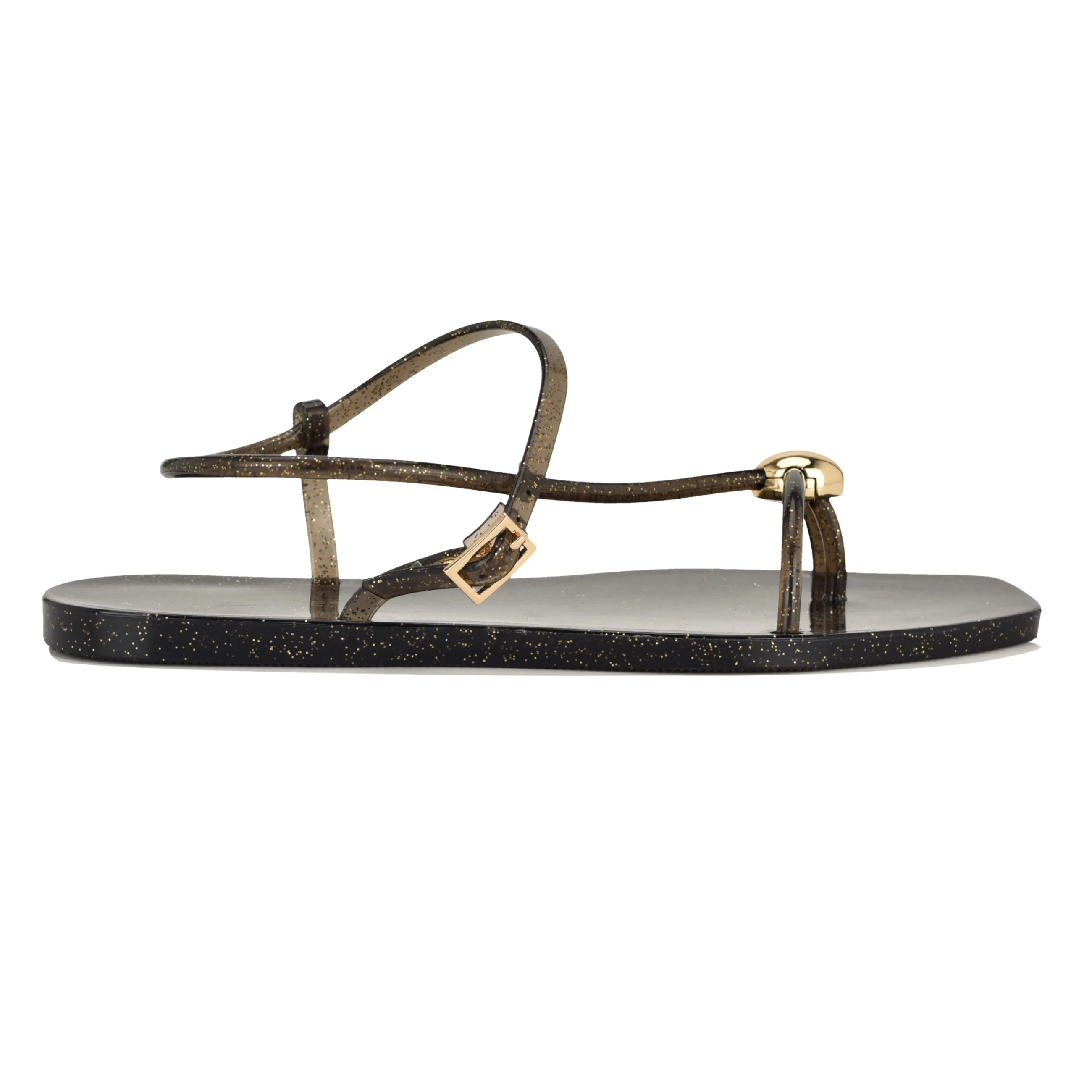 Shells Flat Jelly Sandals sold by Nine West