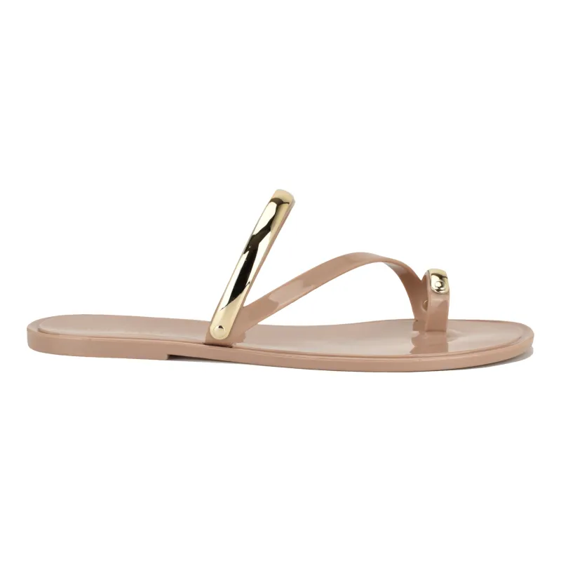 Seashell Jelly Flat Sandals sold by Nine West