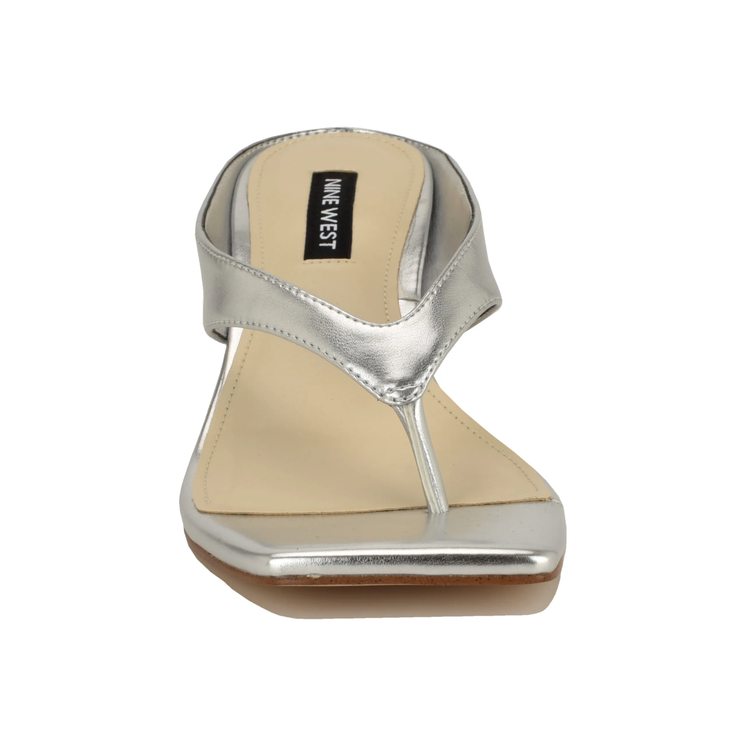 Olanna Heeled Thong Sandals sold by Nine West product image thumbnail 3