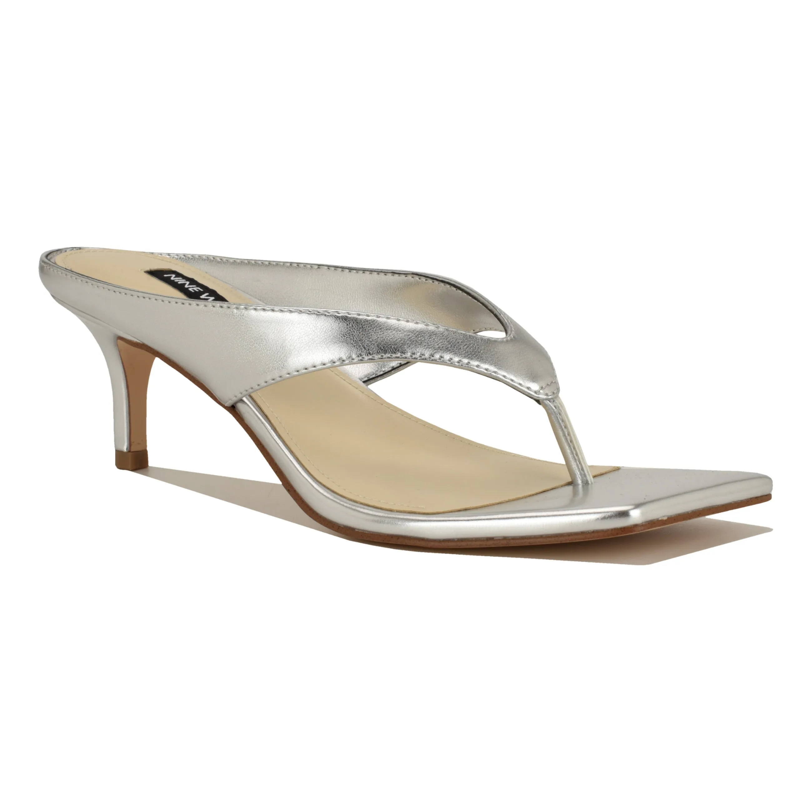 Olanna Heeled Thong Sandals sold by Nine West product image thumbnail 2
