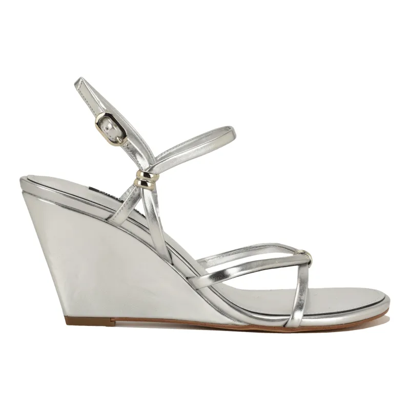 Devva Wedge Sandals made by Nine West