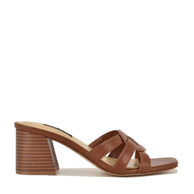 Gritt Block Heel Mule Sandals made by Nine West