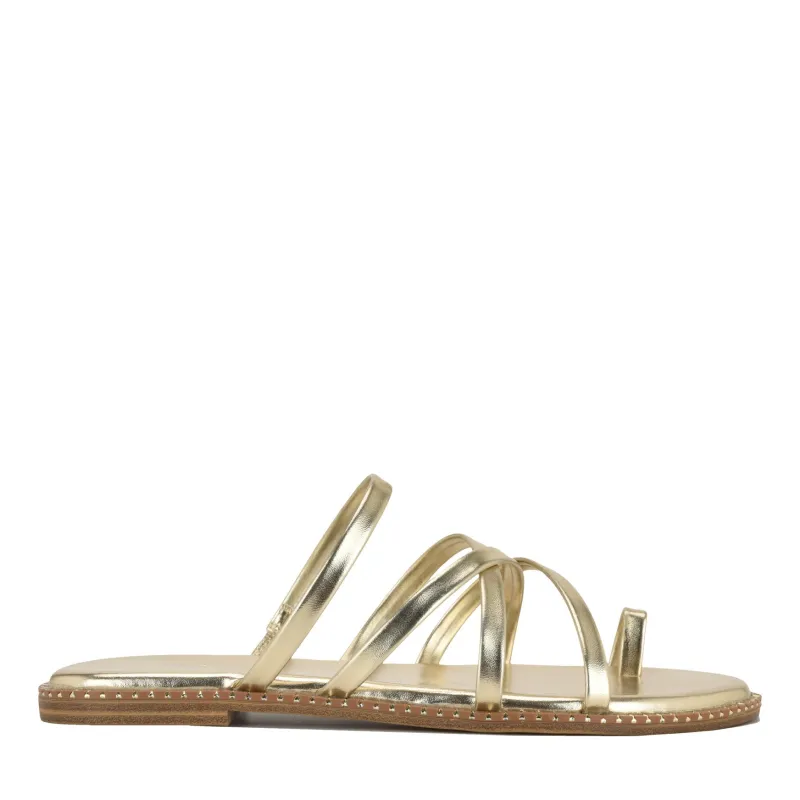 Digen Strappy Flat Sandals made by Nine West