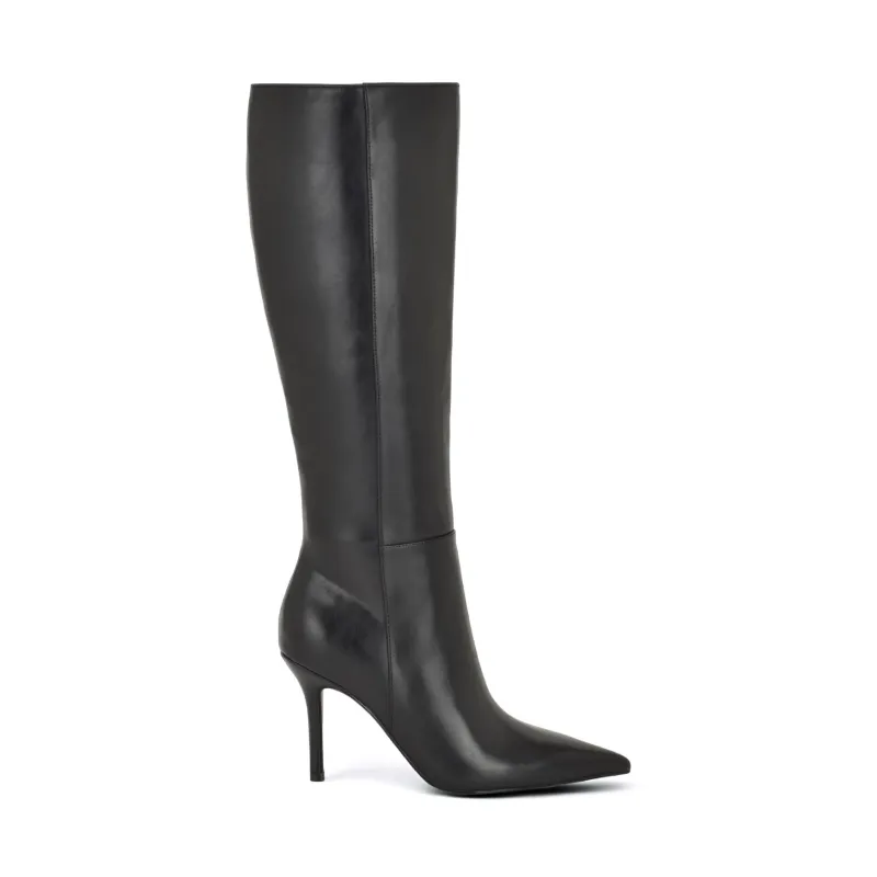 Gerty Wide Calf Knee High Boots made by Nine West