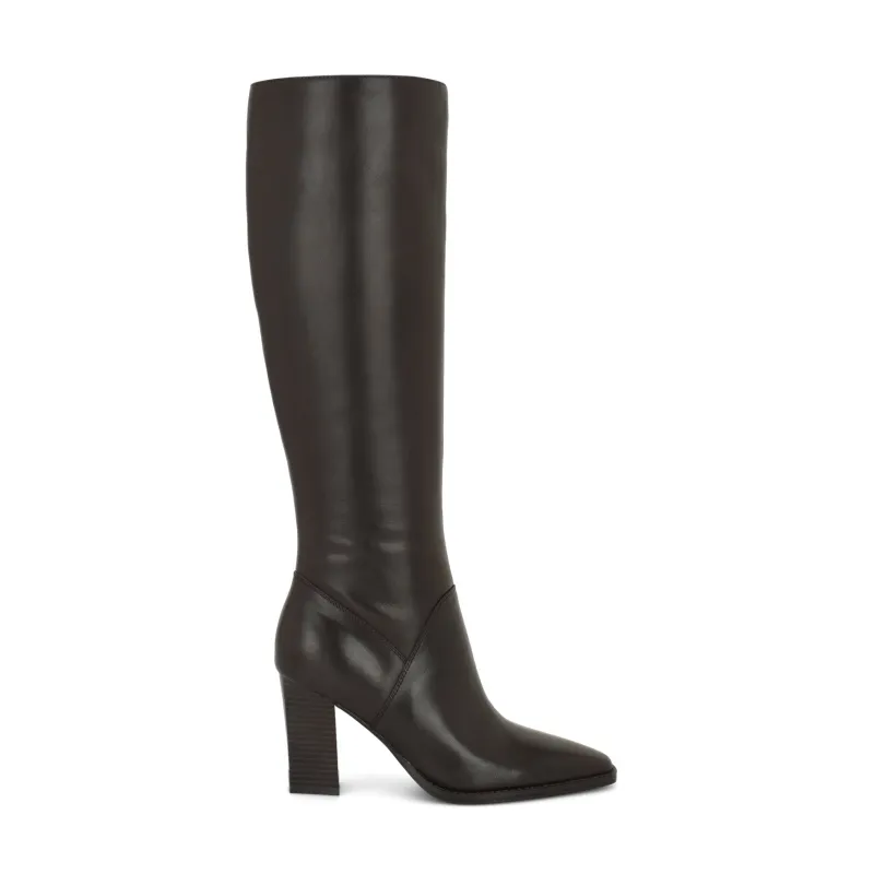Zetta Leather Knee High Boots made by Nine West