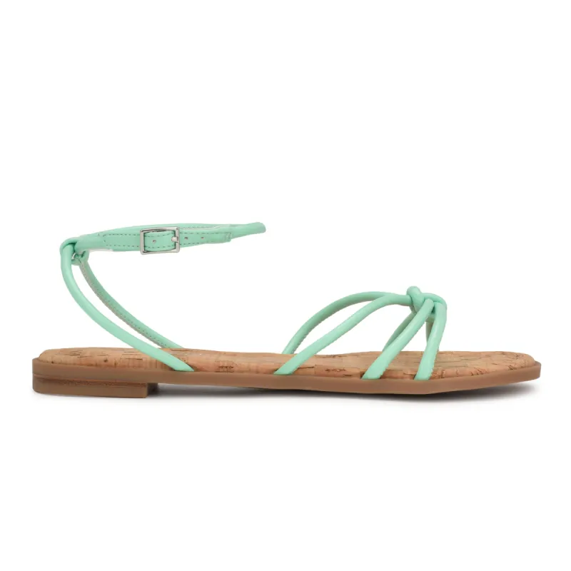 Hanklee Ankle Strap Flat Sandals sold by Nine West