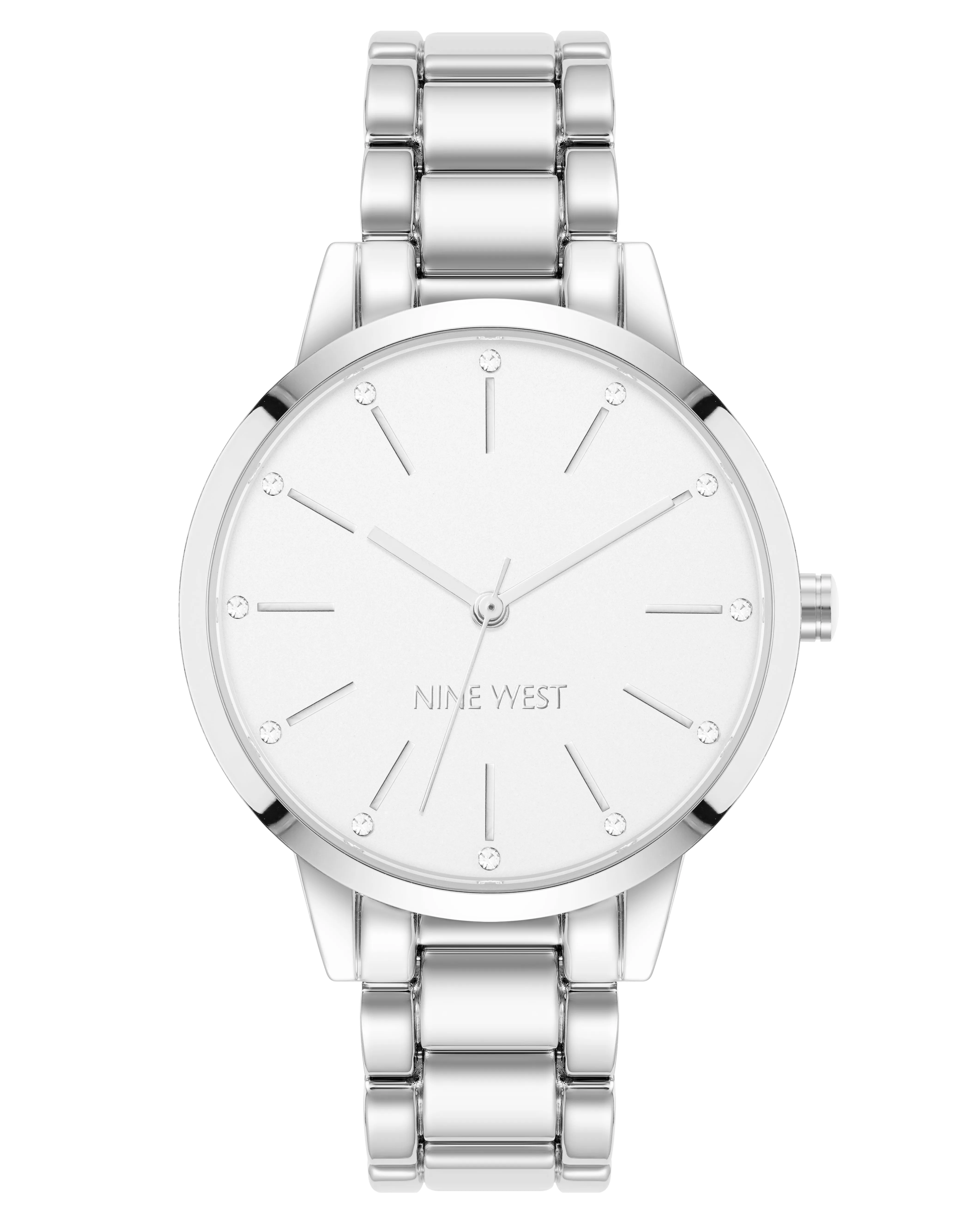 Crystal Accented Bracelet Watch sold by Nine West
