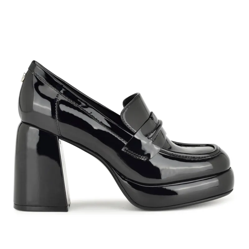 Verge Heeled Platform Loafers sold by Nine West