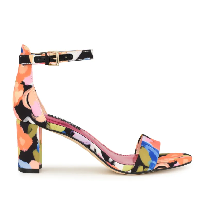 Pruce Ankle Strap Block Heel Sandals sold by Nine West