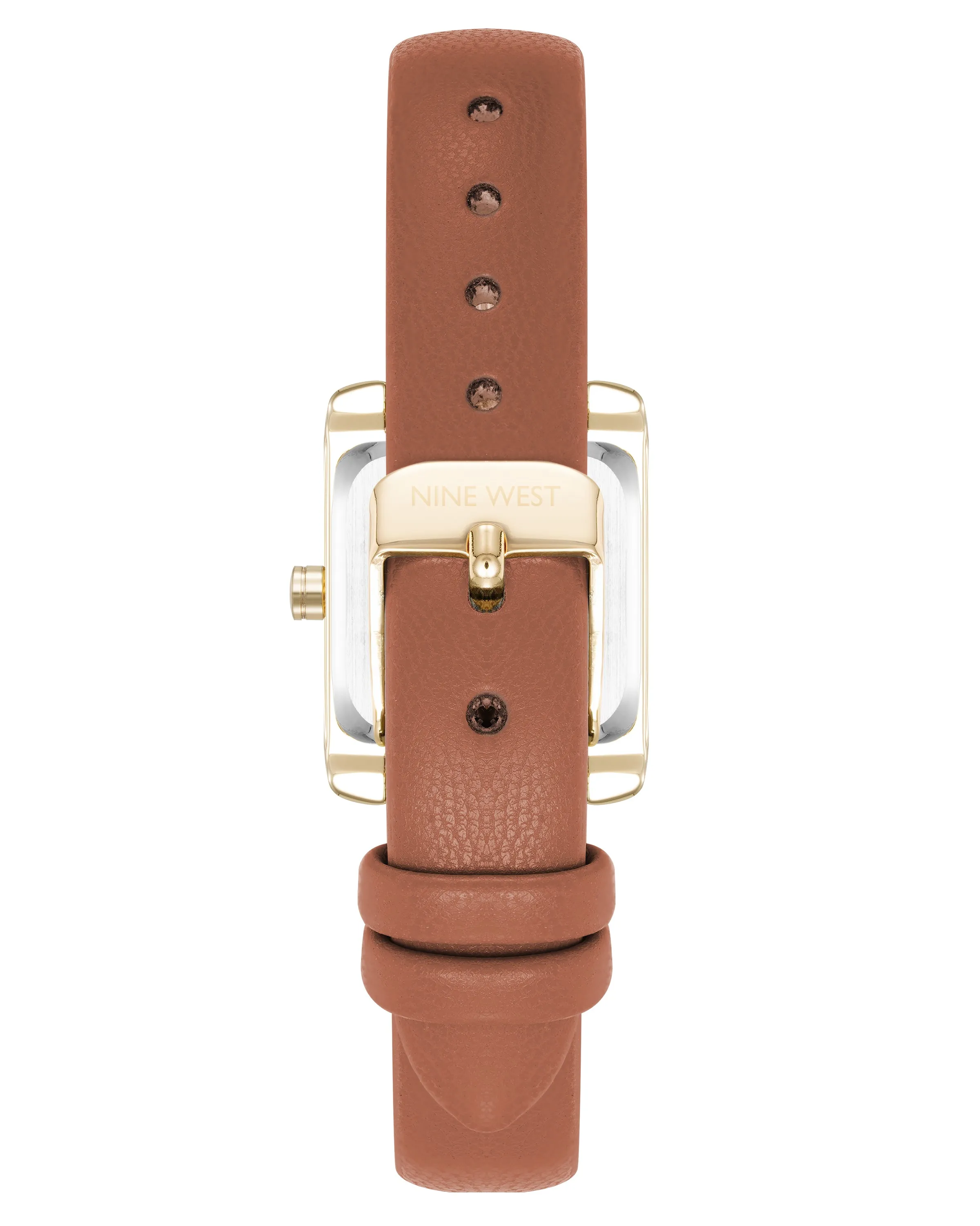 Mini Rectangular Case Strap Watch sold by Nine West product image thumbnail 2