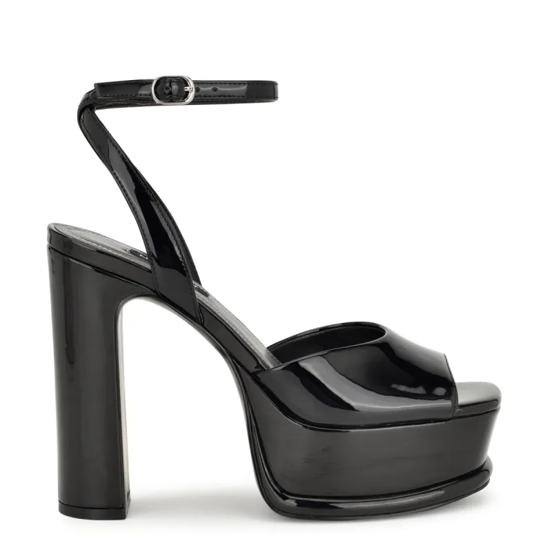 Platt Platform Ankle Strap Sandals sold by Nine West