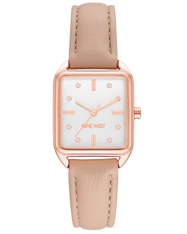 Rectangular Case Strap Watch sold by Nine West