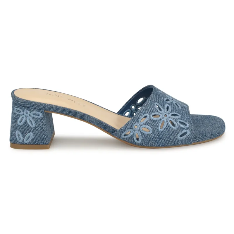Lidey Eyelet Slide Sandals sold by Nine West
