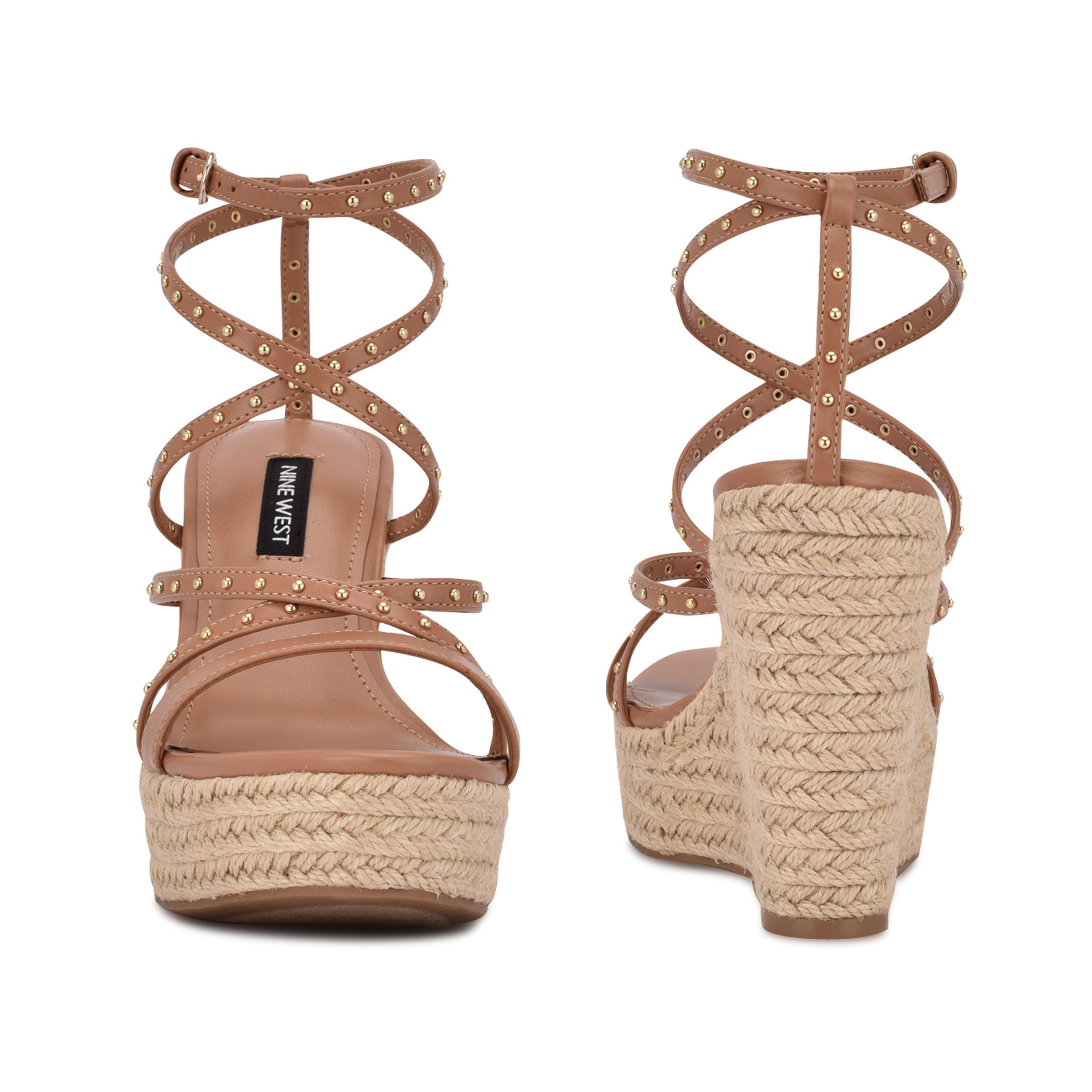 Hunda Espadrille Wedge Sandals sold by Nine West product image thumbnail 4